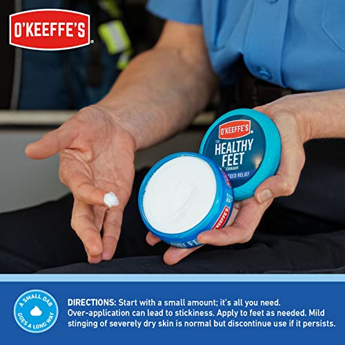 O'Keeffe's for Healthy Feet Foot Cream, Guaranteed Relief for Extremely Dry, Cracked Feet O'Keeffe's buy supplements canada