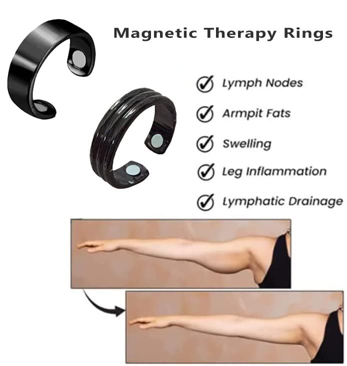 CSIYANJRY99 2-4PCS Lymphatic Drainage Ring for Women Men,Lymph Detox Ring Therapy CSIYANJRY99 buy supplements canada