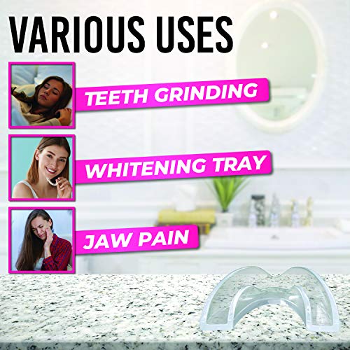 HONEYBULL Mouth Guard for Grinding Teeth [6 Pack] 1 Size for Heavy Grinding | Comfortable HoneyBull buy supplements canada