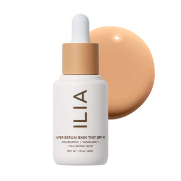ILIA - Super Serum Skin Tint SPF 40 | Non-Comedogenic, Vegan, Lightweight to Help Against Blue Light, + Pollution while Hydrating, Smoothing, + Refining (Paloma ST9, 1 fl oz | 30 ml) ILIA buy supplements canada
