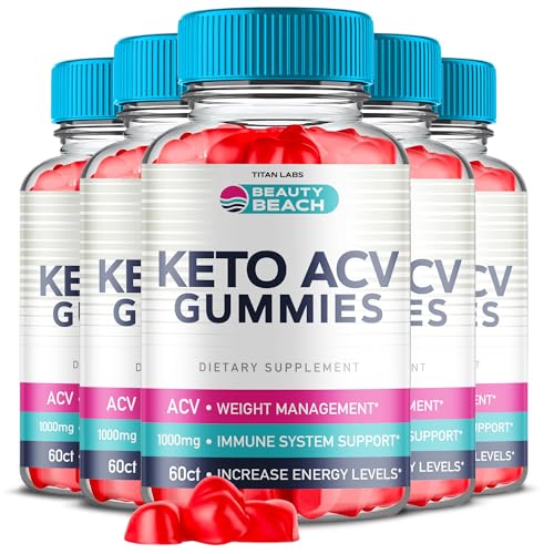 (5 Pack) Beauty Beach Keto ACV Gummies, Beauty Beach Keto ACV Gummies Advanced Titan Labs buy supplements canada