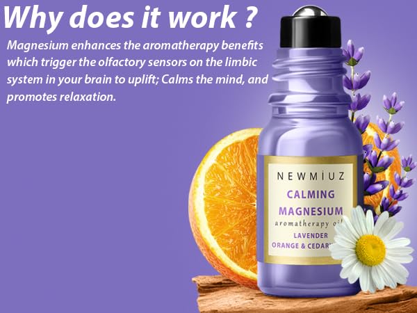 Calm Magnesium Roller Lavender Orange Cedarwood Essential Oil Roll On Calming Aromatherapy Self Care New Miuz buy supplements canada