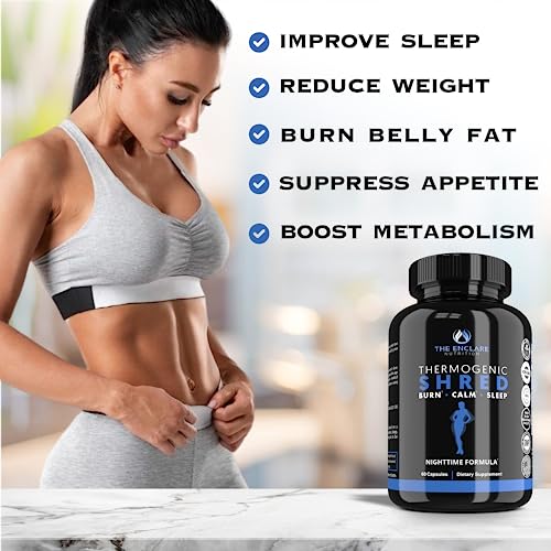 Thermogenic Shred - Fat Burner Sleep Aid Diet Pills, Appetite Suppressant for Weight Loss THE ENCLARE NUTRITION buy supplements canada