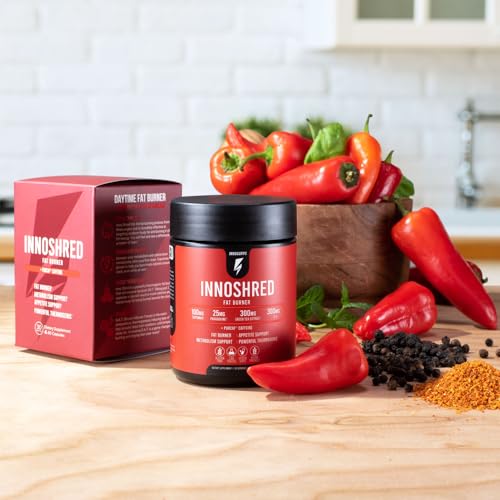 Inno Shred - Day Time Fat Burner | 100mg Capsimax, Grains of Paradise, Organic Caffeine InnoSupps buy supplements canada