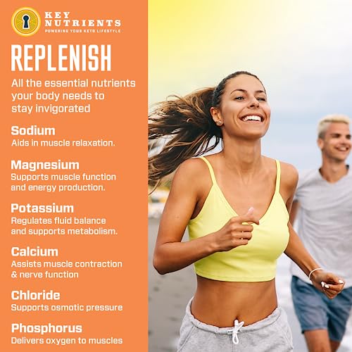 Key Nutrients Electrolytes Powder - Tropical Peach Mango Drink Mix 90 Servings KEY NUTRIENTS buy supplements canada
