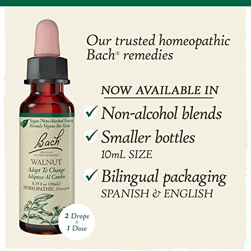 Bach Original Flower Remedies, Walnut for Adapting to Change (Non-Alcohol Formula) Bach buy supplements canada