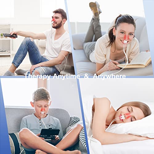 LASEPREHT Red Light Nasal Therapy Device, 650nm Red Light Device for Nose Sore Throat LASEPREHT buy supplements canada