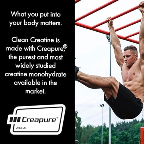 Clean Creatine - 100% Creapure® Creatine Monohydrate Powder for Muscle Growth CLEAN buy supplements canada