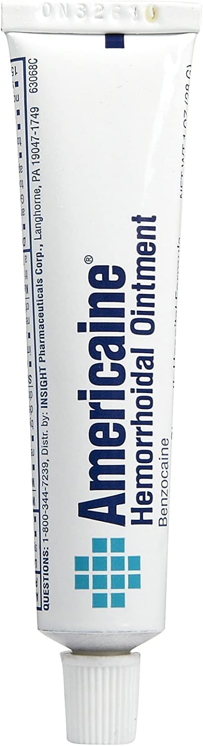 Americaine Hemorrhoidal Ointment Maximum Strength 20% Benzocaine 1 oz (Pack of 2) Americaine buy supplements canada