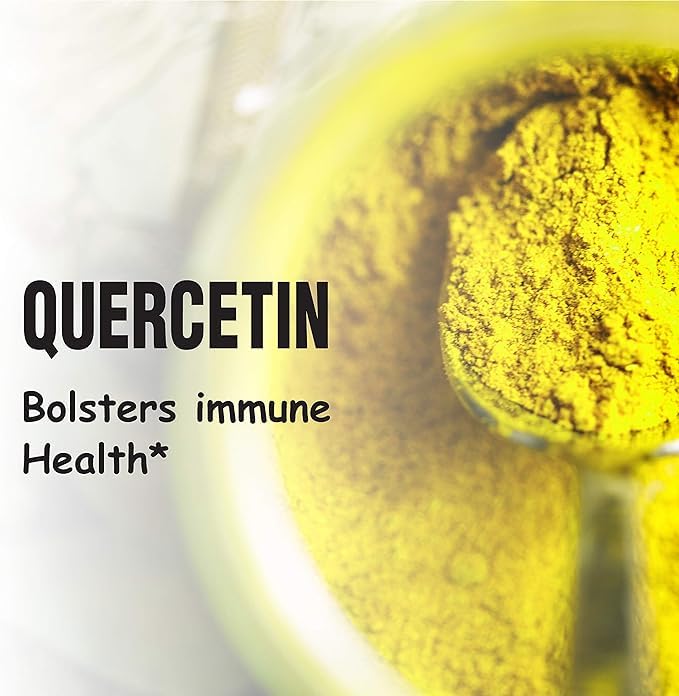 Sandhu's Quercetin 1000mg Per Serving 120 Count(Pack of 2) Vegetarian Capsules Sandhu's buy supplements canada