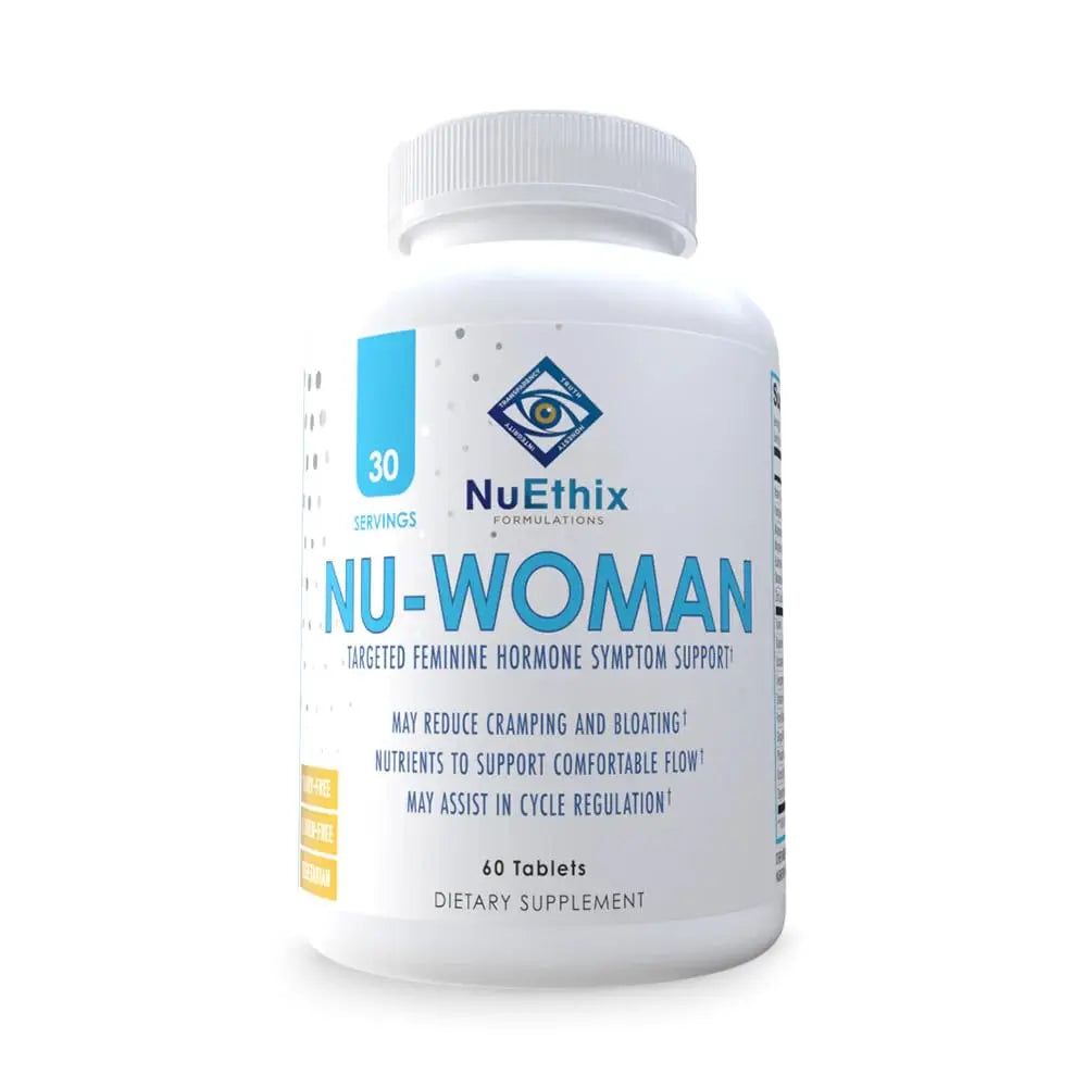NuEthix Formulations Nu-Woman - Targeted Feminine Hormone System Support - Nutrients to Support Your Body Healing and Working The Way its Supposed to Work - 60 Tablets NuEthix Formulations buy supplements canada