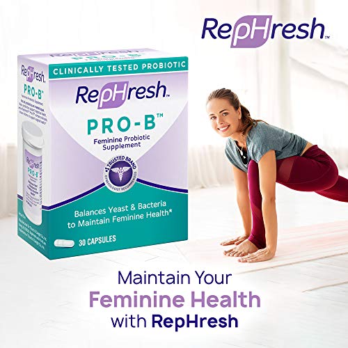 Rephresh Pro-B Probiotic Supplement for Women, 30 Oral Capsules (Pack of 2) Rephresh buy supplements canada