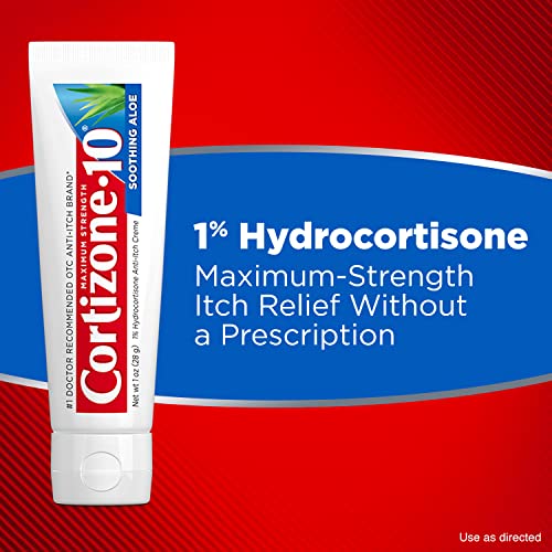 Cortizone 10 Maximum Strength Anti-Itch Cream with Soothing Aloe, 1% Hyd Cortizone 10 buy supplements canada