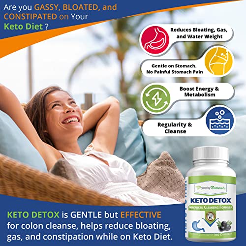 Power By Naturals Keto Colon Cleanser & Detox - Rapid Weight Loss Pills, Gut Health Power By Naturals buy supplements canada