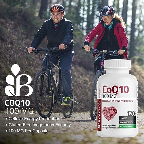 Bronson CoQ10 100 MG High Potency Cellular Energy Production, 60 Vegetarian Capsules Bronson buy supplements canada