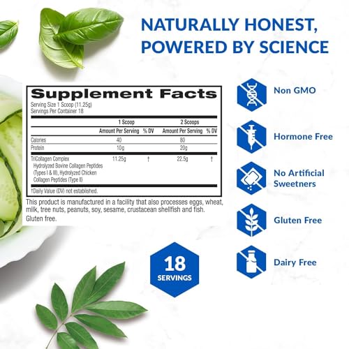 BioTrust Tri Collagen Powder - 3-in-1 Hydrolyzed Collagen Peptides Powder BioTrust buy supplements canada