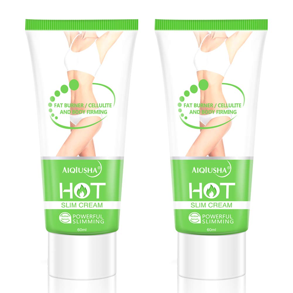 Hot Cream 2 Pack, Cellulite Slimming & Firming Cream, Body Fat Burning Massage Gel AIQIUSHA buy supplements canada