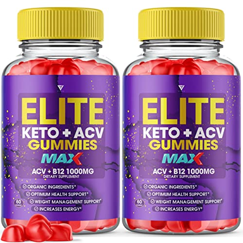 (2 Pack) Elite Keto ACV Gummies AVC, Elite Keto Plus ACV Advanced Weight Loss Gummies Fyvus buy supplements canada