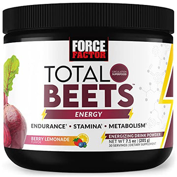 FORCE FACTOR Total Beets Beet Root Powder with Energy, NO3-T Nitrates to Support Force Factor buy supplements canada