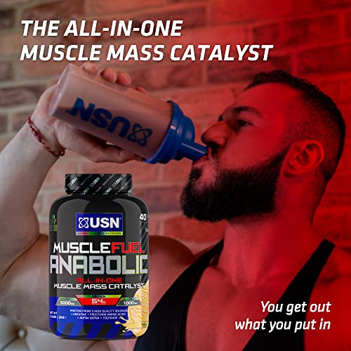 USN Muscle Fuel Anabolic Banana All-in-one Protein Powder Shake (2kg): Workout-Boosting USN buy supplements canada