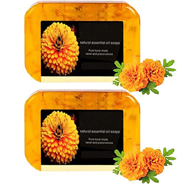 NHIKLATA 2PCS Turmeric Handmade Soap, Natural Organic Ginger Soap, Lymphatic NHIKLATA buy supplements canada
