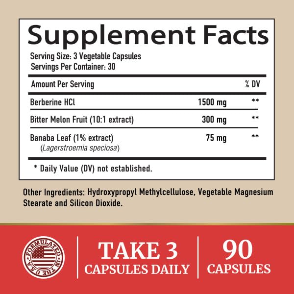 Berberine HCL 1500mg for Weight Management | Botanical Keto Inducing Berberine Supplement Nobi Nutrition buy supplements canada