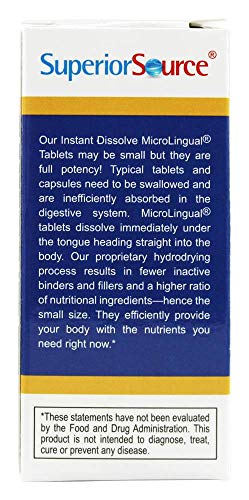 Superior Source Vitamin K2 MK-7 (Menaquinone-7), 100 mcg, Quick Dissolve MicroLignual Superior Source buy supplements canada