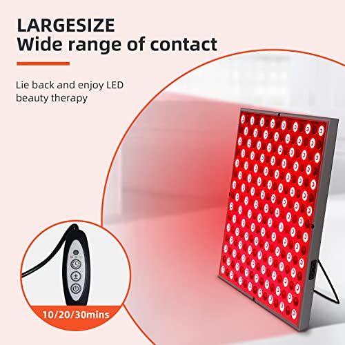 TherapSky Red Light Therapy Device 45W LED Red Infrared Light Therapy Lamp w/Remote Control and Timer therapsky buy supplements canada