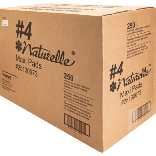 Impact Products 25130973 Maxi Pads, Naturelle, Regular, Vendor Refills, WE Rochester Midland buy supplements canada