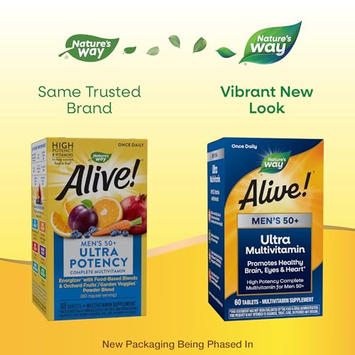 Nature's Way Alive! Men’s 50+ Daily Ultra Potency Complete Multivitamin Nature's Way buy supplements canada