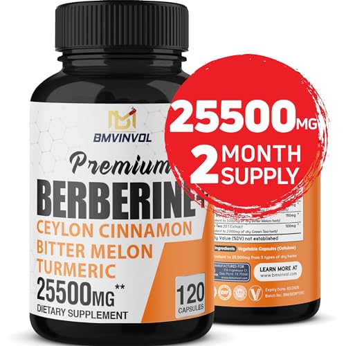 Berberine 𝟏𝟓𝟎𝟎𝟎𝐦𝐠 Ceylon Cinnamon 𝟏𝟎𝟎𝟎𝐦𝐠 Turmeric 𝟒𝟓𝟎𝟎𝐦𝐠 Green Tea 𝟐𝟎𝟎𝟎𝐦𝐠 BMVINVOL buy supplements canada