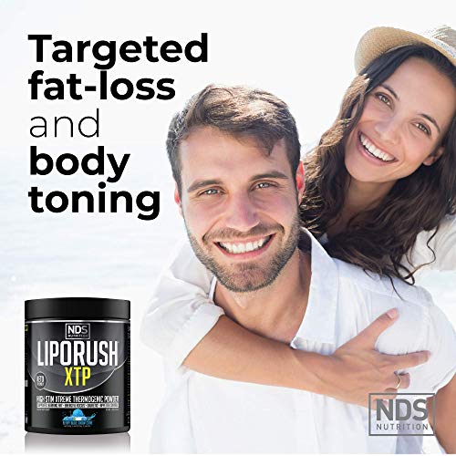 LIPORUSH NDS Nutrition XTP Thermogenic Fat Burner with L-Carnitine - Energy, Focus LIPORUSH buy supplements canada