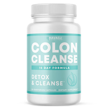 Colon Cleanse for Detox and Weight Loss | 15 Day Fast-Acting Detox Cleanse and Natural HAVASU NUTRITION buy supplements canada