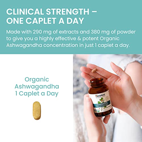 Himalaya Organic Ashwagandha, 60 Day Supply, Herbal Supplement for Stress Relief Himalaya buy supplements canada