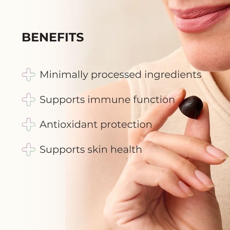 Juice Plus+ Berry Blend Soft Chews (Chewables) - Daily Nutrition from 12 Plants with Whole Fruit, Vegetable, & Berry - Raspberry, Bilberry, Blueberry, and More! for Adults and Kids - (1-mo, 30 Chews) Juice Plus+ buy supplements canada