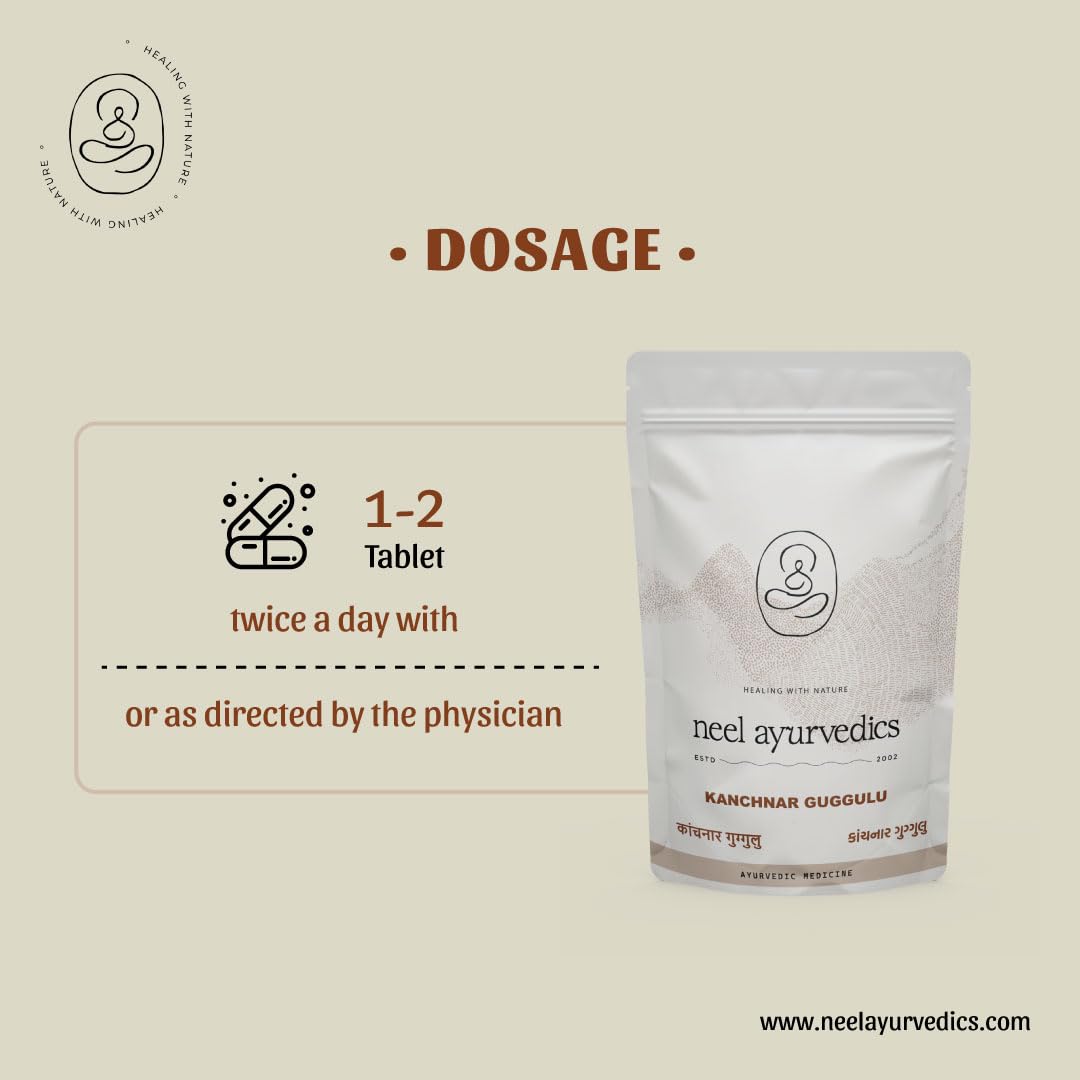 Neel Ayurvedics Kanchnar Guggulu - 300 Tab Neel Ayurvedics buy supplements canada