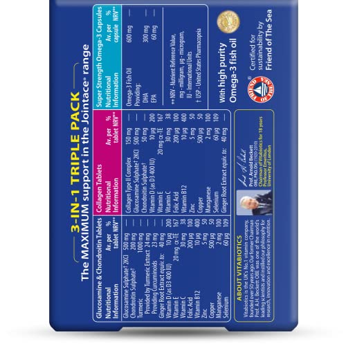 Jointace Vitabiotics Max, 84 Count (Pack of 1) Vitabiotics buy supplements canada