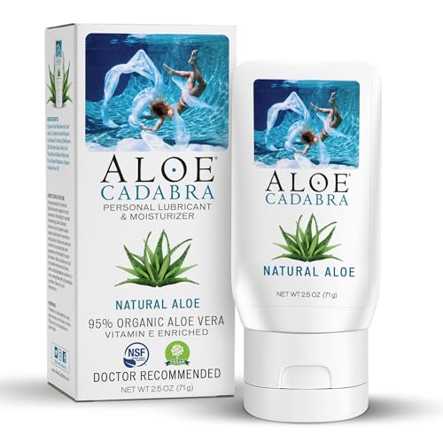 Aloe Cadabra Natural Water Based Personal Lube, Organic Lubricant for Her, Him & Couples, Unscented Aloe Cadabra buy supplements canada