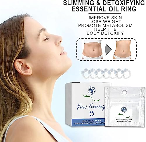 14Pcs Superslim S_limming & Detoxifying Essential Oil Ring, Firming Essential Oil Ring Heath Secret buy supplements canada