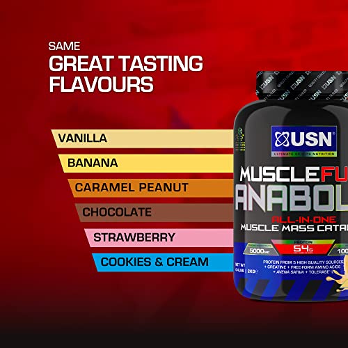 USN Muscle Fuel Anabolic Banana All-in-one Protein Powder Shake (2kg): Workout-Boosting USN buy supplements canada