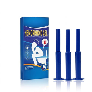 Hemorrhoid Relief Gel with 3 Disposable Applicators - Fast Soothing Cream for Itching & Swelling - Internal & External Treatment (Pack of 3) Aus Healthcare buy supplements canada