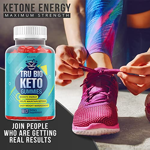 Rillvo TruBio Keto ACV Gummies - Advanced Formula Tru Bio (60 Gummies), fewnt Rillvo buy supplements canada