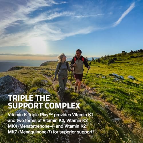 Vitamin K Triple Play (Vitamin K2 MK7 / Vitamin K2 MK4 / Vitamin K1) Full Spectrum Bronson buy supplements canada