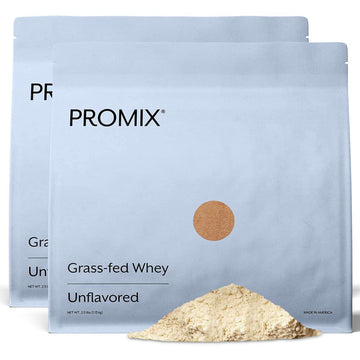 Promix Whey Protein Powder, Unflavored - 5lb Bulk - Grass-Fed & 100% All Natural ProMix Nutrition buy supplements canada