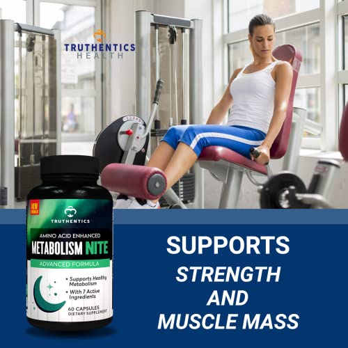 TRUTHENTICS Night Metabolism Booster for Men & Women - Night Time Fat Burner TRUTHENTICS buy supplements canada