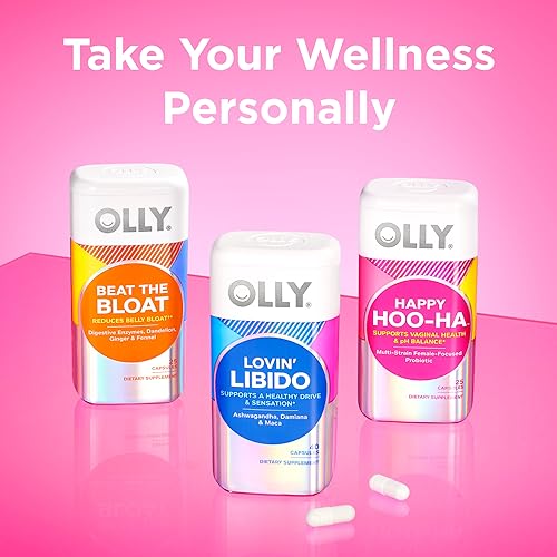 OLLY Happy Hoo-Ha Capsules, Probiotic for Women, Vaginal Health and pH OLLY buy supplements canada