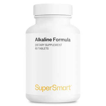 Supersmart - Alkaline Formula Supplement (Advanced Formula) - with Potassium Phosphate, Calcium & Magnesium Citrate - pH Balance | Non-GMO & Gluten Free - 60 Tablets Supersmart buy supplements canada