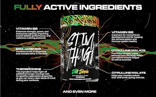 KILO LABS Pre Workout Powder | Stim Thug Preworkout for Men and Women | Hydrating KILO LABS buy supplements canada