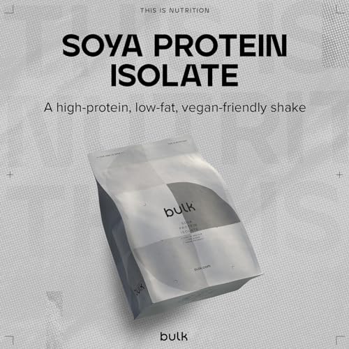 Bulk Soya Protein Isolate Powder, Vegan Protein Shake, Salted Caramel, 1 kg Bulk buy supplements canada